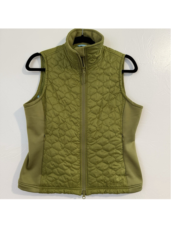L.L. Bean Jackets & Blazers - L.L. Bean Women’s Quilted Micro Puff Stretch Vest Size Small Green